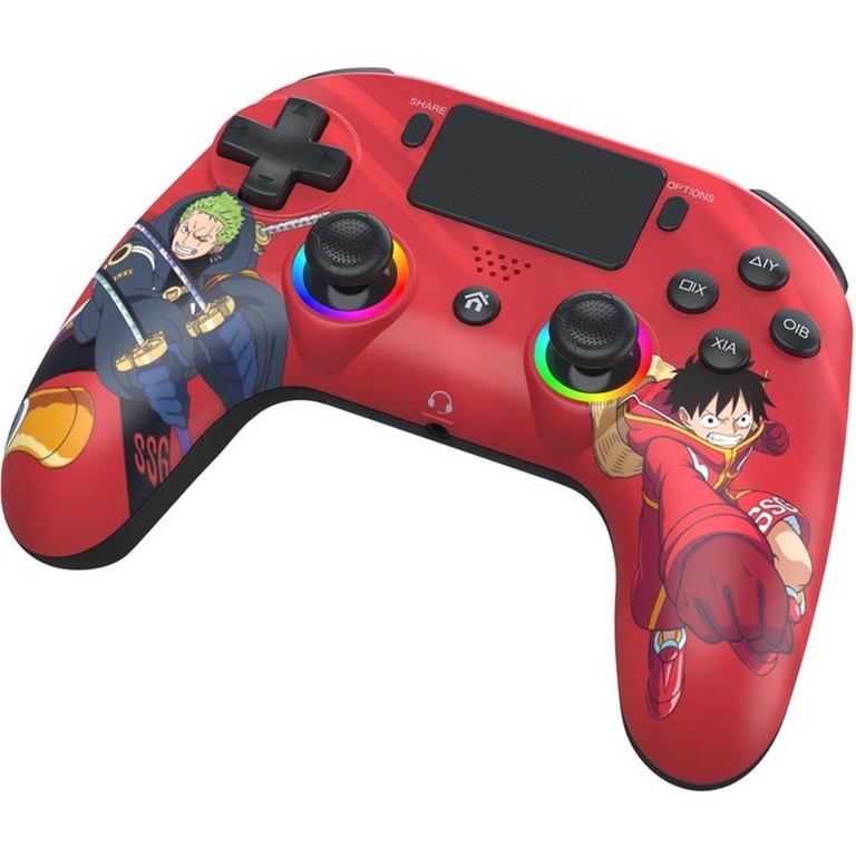 Manette sans fil PS4 / PC One Piece Luffy vs Zoro Bluetooth SUBSONIC - vue 5
