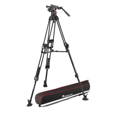 Trípode Manfrotto 645 fast twin + cabezal nitrotech serie 612