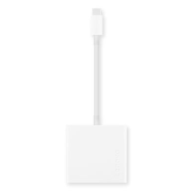 Lenovo GX90T33021 Adaptador gráfico USB 3840 x 2160 Pixeles Blanco