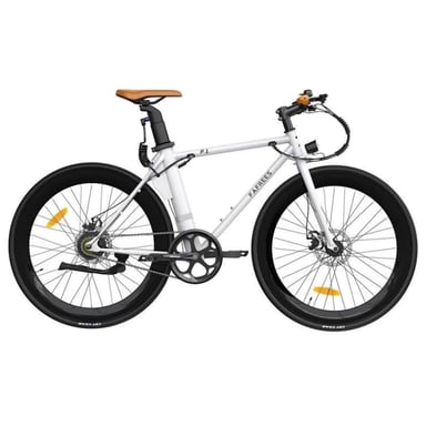 FAFREES Bicicleta eléctrica F1 - 250W 313.2WH 40KM Autonomía Frenos de disco - Blanco