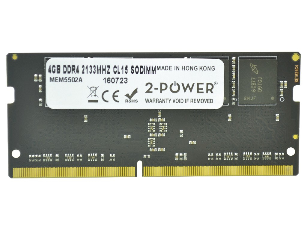 2 Power DDR4 module 4 Go SO DIMM 260 broches 2133 MHz / PC4 17000 CL15 1.2 V mémoire sans tampon non ECC - vue 2