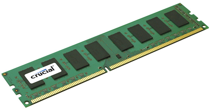 Crucial 8GB PC3 12800 module de mémoire 8 Go 1 x 8 Go DDR3 1600 MHz Neuf - vue 2