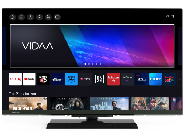 Toshiba 32LV3E63DA TV 81,3 cm (32 ) Full HD Smart TV Wifi Noir 250 cd m² Neuf