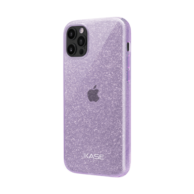Coque slimÂ pailletée étincelante pour Apple iPhone 12/12 Pro, Violet