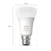 PHILIPS Hue White & Color Ambiance - Ampoule LED connectée 10W - B22 - Compatible Bluetooth - Pack de 2