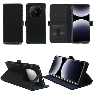 Xiaomi Redmi Note 14 Pro 5G Etui / Housse pochette protection noir