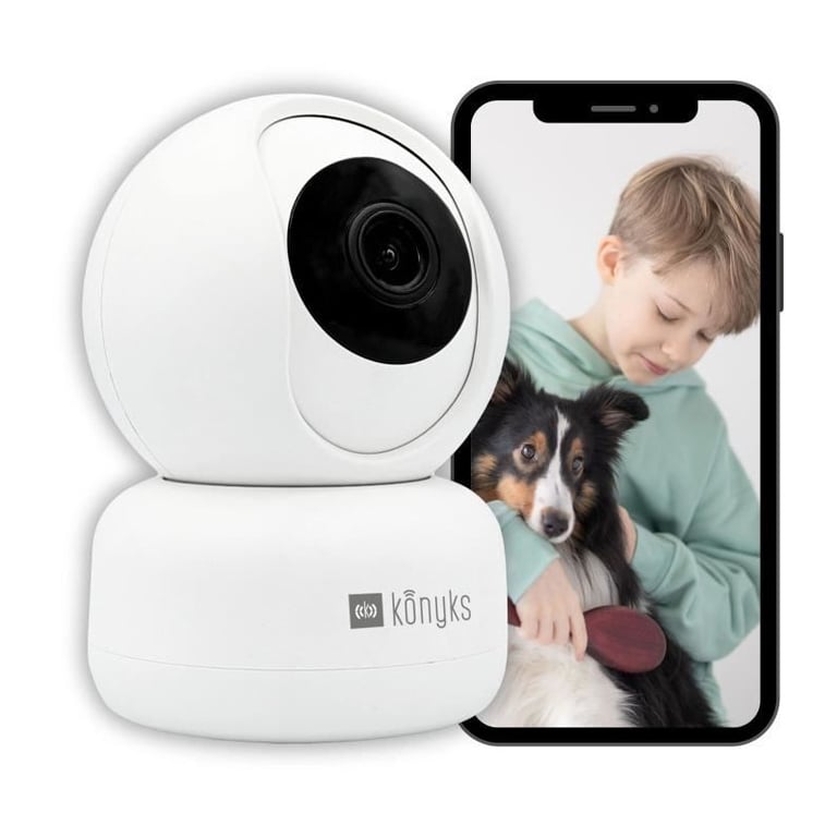 Caméra de surveillance KONYKS CAMINI 2 Intérieur Motorisée Wifi Détéction de mouvements