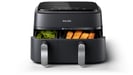 Philips 3000 series NA351/00 freidora Doble 9 L Independiente 2750 W Freidora de aire caliente Gris