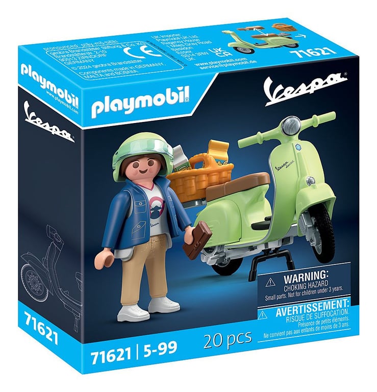 Jeux D'imitation 1969 Vespa 150 Sprint Veloce Playmobil La Boite - vue 4