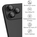 imoshion Protection d'objectif d'appareil photo (pack de 2) pour Apple iPhone 17 Pro / 17 Pro Max - Noir