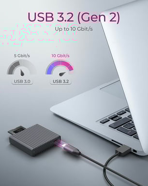 ICY BOX IB-CR404-C31 lector de tarjeta Negro