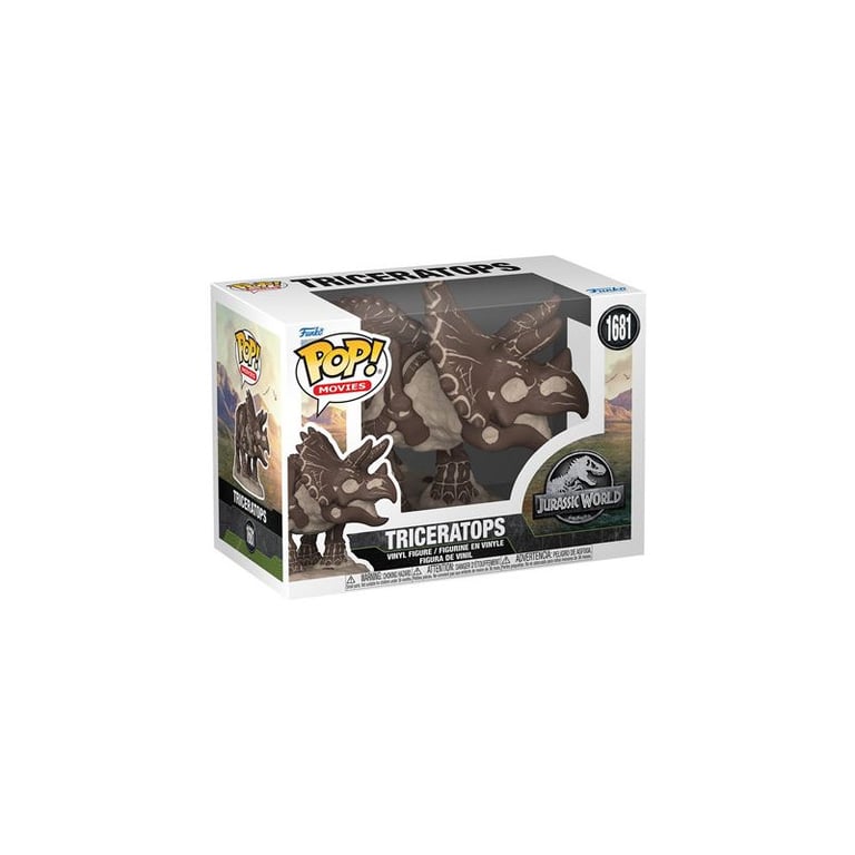 Funko Pop Movies Jurassic Park Fossil Triceratops - vue 3