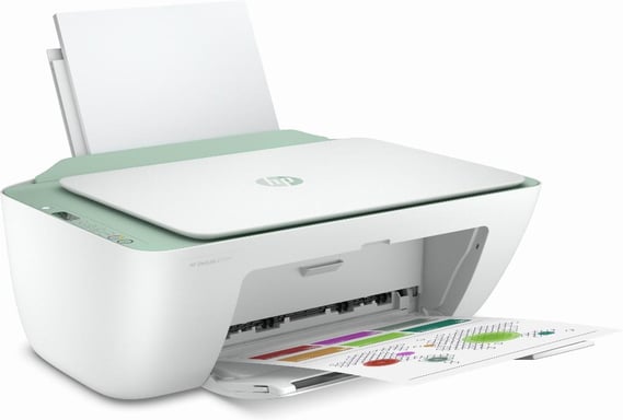 HP DeskJet 2722e Inalámbrico All-in-One Color Impresora, Instant Ink; Fotocopiadora, escáner