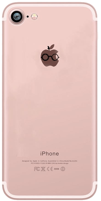 Coque Silicone IPHONE 6/6S Harry Potter Transparente Fun APPLE Eclair Lunette Pomme Protection Gel S