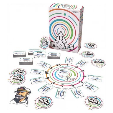 Emocionante juego de mesa: 13 palabras para adivinar en equipo
