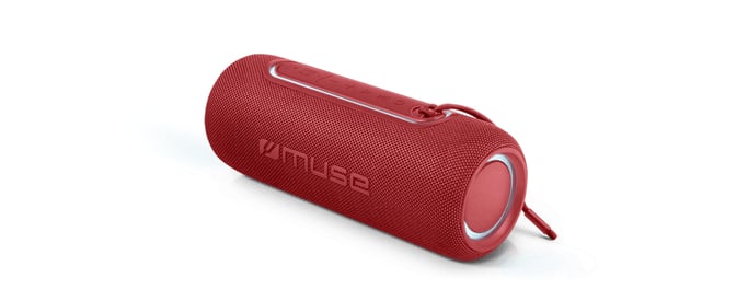 Muse M-780BTR haut-parleur portable et de fête Rouge 20 W