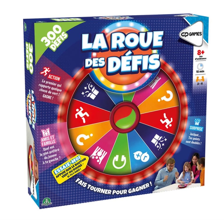 La Roue des Défis Jeu version francaise - vue 2