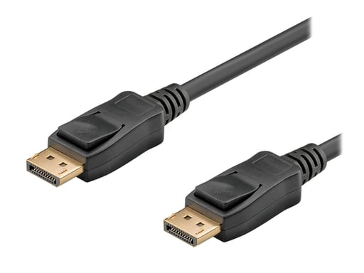 DLH DY-TU3571B cable DisplayPort 2 m Negro