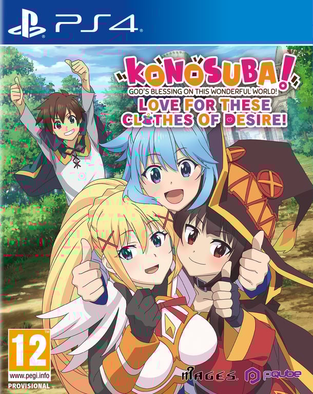KonoSuba God' Blessing on this Wonderful World Love For These Clothes Of Desire PS4 Neuf - vue 1