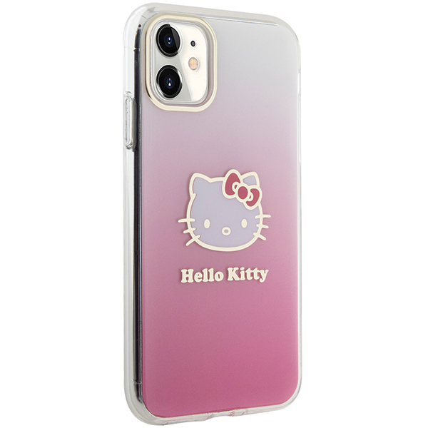 Hello Kitty IML Gradient Electrop Kitty Head Coque iPhone 11 - vue 3