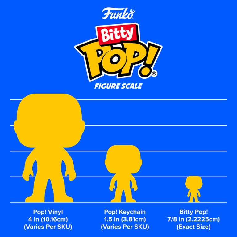 Pack de 4 figurines Funko Bitty Pop Hello Kitty Sanrio - vue 2