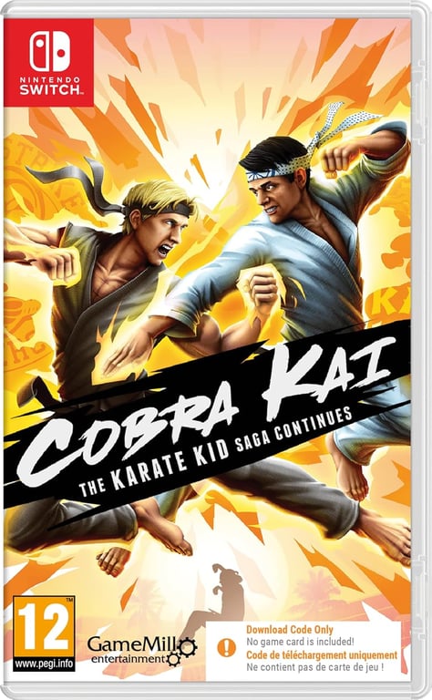 Cobra Kai : The Karate Kid Saga Continues SWITCH Code de téléchargement Neuf