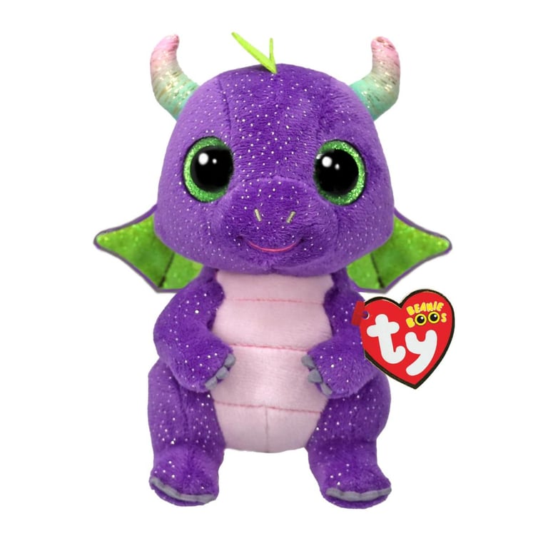 Animal en peluche Ty Beanie Boo' Small Daphne Le dinosaure - vue 2