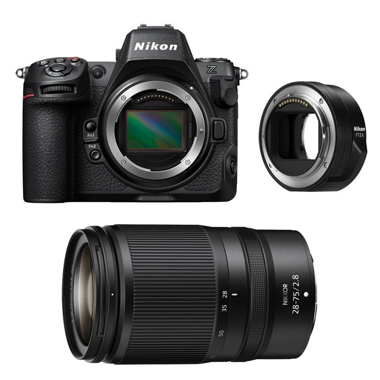NIKON Z8 + Z 28 75mm f2.8 + FTZ II Adaptateur Neuf