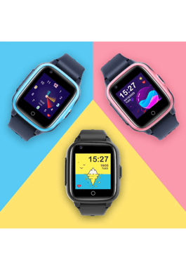 Montre intelligente pour enfants Valdus D31, écran TFT avec 1,4 écrans, 700 mAh, SOS, bleu