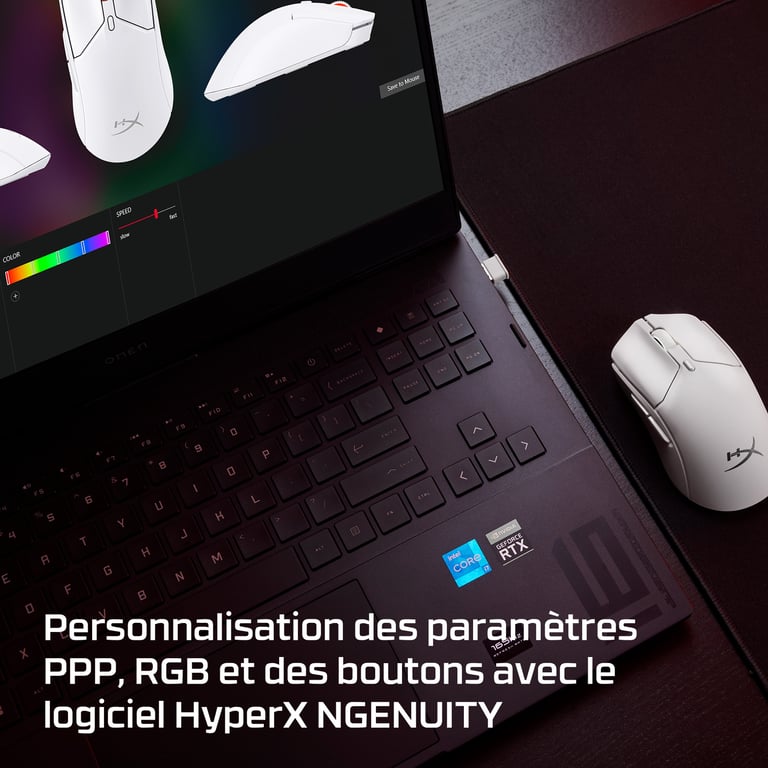 HP HyperX Pulsefire Haste 2 Mini - vue 7