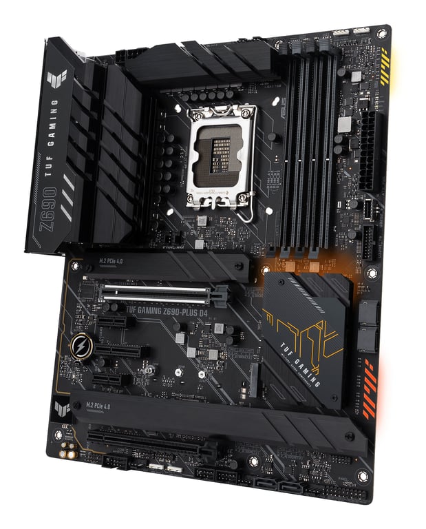 ASUS TUF GAMING Z690-PLUS D4 Intel Z690 LGA 1700 ATX - Neuf