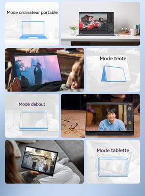 Ninkear portable 2 en 1 15.6'' 1920x1080 AMD Ryzen 3 3200U business