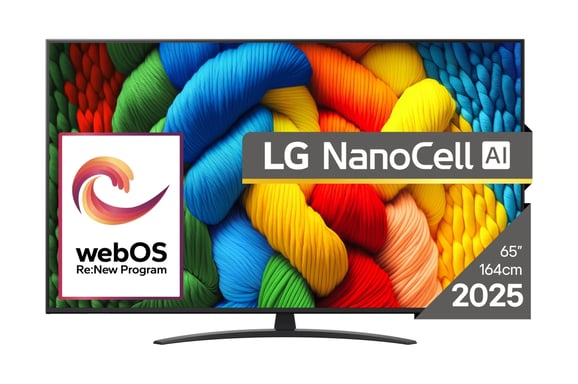 LG NANO81 Noir - vue 1