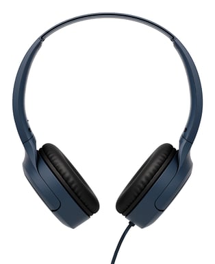 JVC HAS33UC Casque Avec fil Arceau Appels/Musique USB Type-C Noir, Bleu