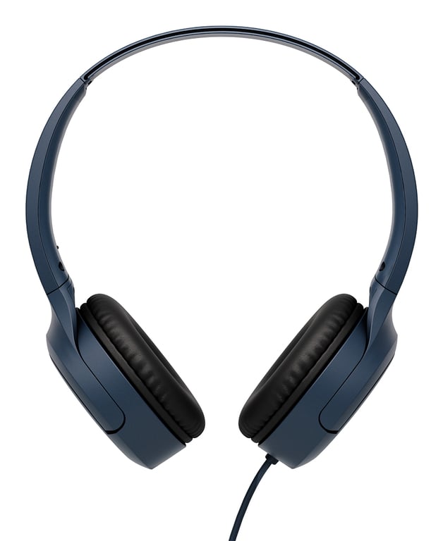 JVC HAS33UC Casque Avec fil Arceau Appels/Musique USB Type-C Noir, Bleu - Neuf