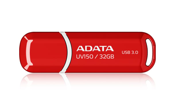 ADATA 32GB DashDrive UV150 lecteur USB flash 32 Go USB Type-A 3.2 Gen 1 (3.1 Gen 1) Rouge - Neuf