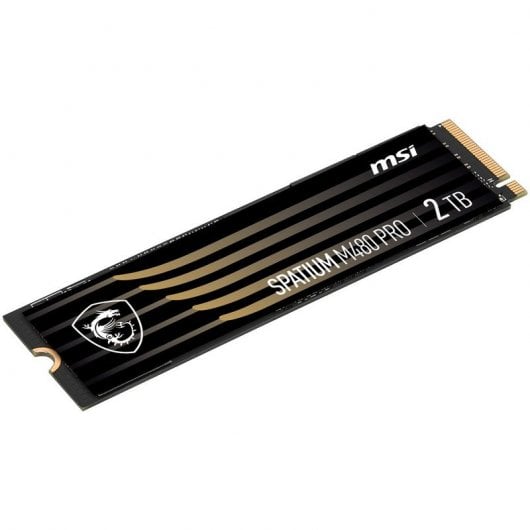 MSI Spatium M480 PRO PCIe 4.0 NVMe .2 1TB PCI Express 4.0 3D NAND Neuf - vue 3