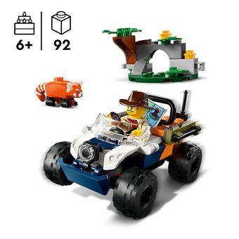 LEGO City 60424 Le tout terrain de 'explorateur de la jungle - vue 2