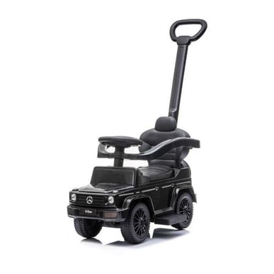 Porteur bambino BUDDY TOYS Mercedes G350d 3in1 sedile imbottito maniglia parentale removibile Nero