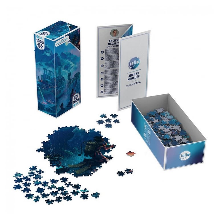 Puzzle Twist Mégalithe Ancien 1000 pièces : Défi créatif et ludique Neuf - vue 2