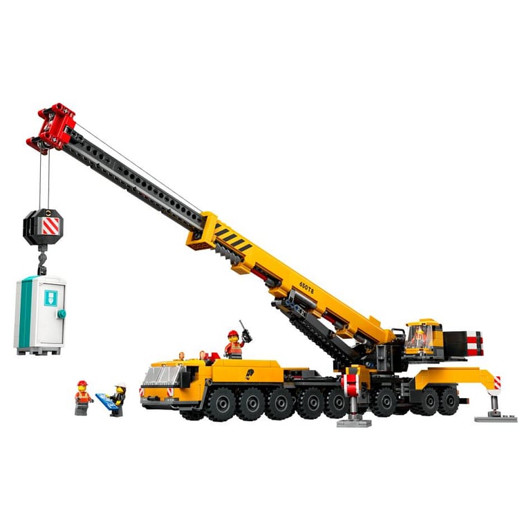 Lego City La Grue De Chantier Mobile Jaune 60409 Lego La Boite - vue 5