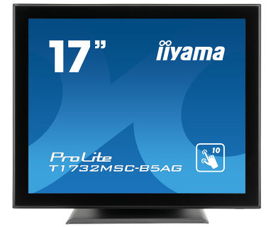 iiyama ProLite T1732MSC-B5AG écran plat de PC 43,2 cm (17'') 1280 x 1024 pixels LED Écran tactile Noir