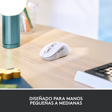 Logitech Signature M650 Ratón inalámbrico RF para diestros + Bluetooth Óptico 2000 DPI