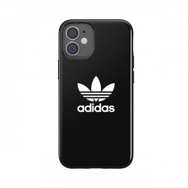 Adidas 42283 coque de protection pour téléphones portables 13,7 cm (5.4'') Housse Noir, Blanc Apple iPhone 12 Mini