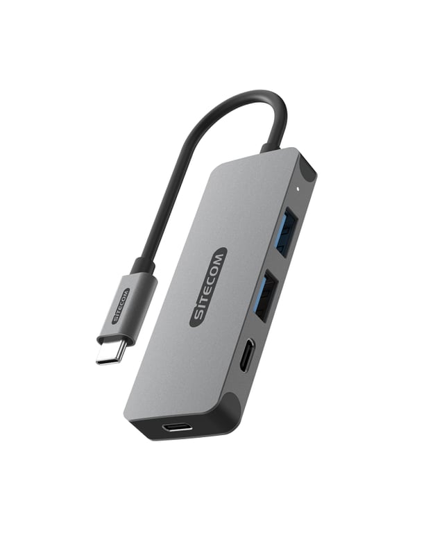 Sitecom CN 5010 hub & concentrateur USB 3.2 Gen 1 3.1 Gen 1 Type C 5000 Mbit/ Neuf