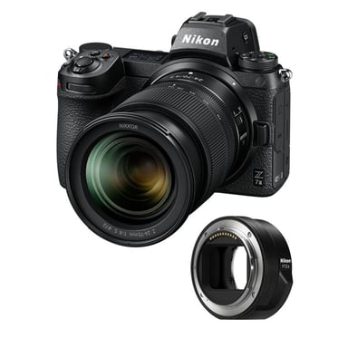 NIKON Z7 II + Z 24-70mm f/4 S + Adaptateur FTZ II