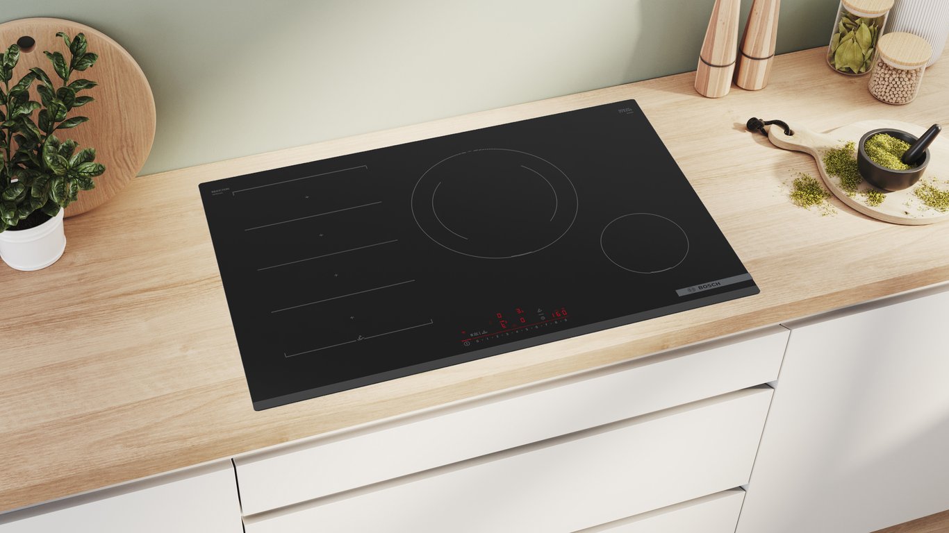 Table De Cuisson Induction Bosch PXE831HC1E – 4 Foyers, 7400W - vue 8