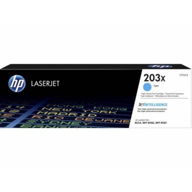 HP 203X ORIGINAL CYAN LASERJET TONER