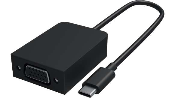 Microsoft HFT-00003 Adaptador gráfico USB Negro