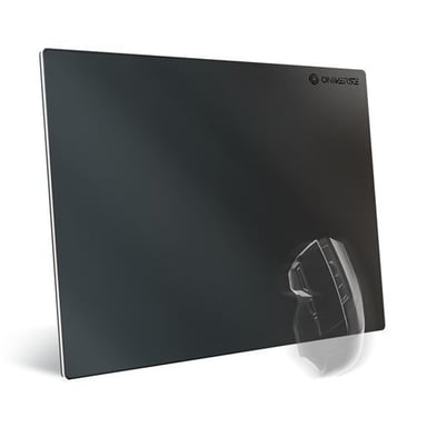 Tapis de souris en verre Oniverse Taille S Noir